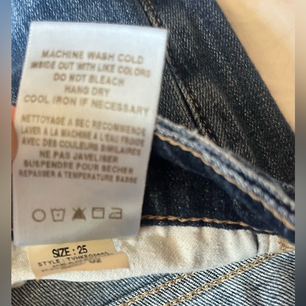 Joe’s Jeans Women’s Quality Distressed Blue Jeans Size 25 - Picture 7 of 13